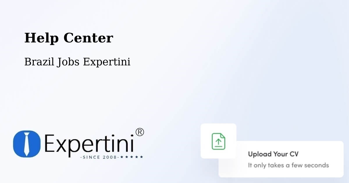 Help Center – Botucatu - Brazil Jobs Expertini